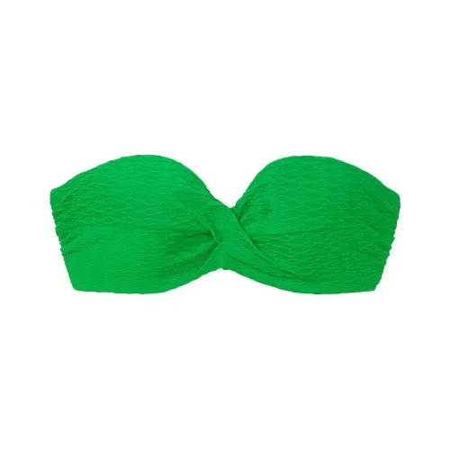 Victoria's Secret PINK Mix & Match Twist Push-Up Bandeau Top / IJ Bikini Women's Island Jade
