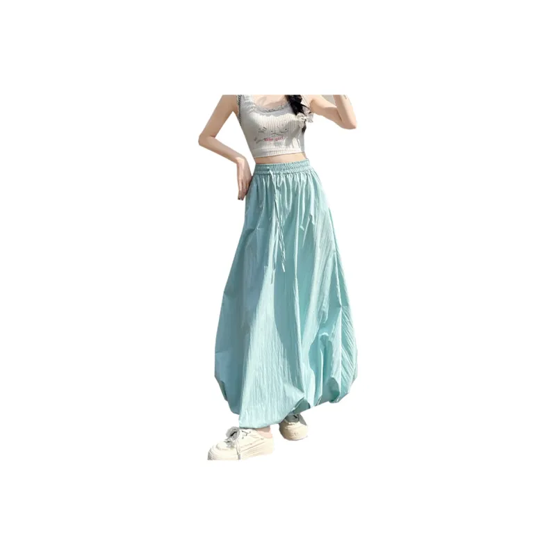 Concubine Zhu Casual Long Skirt Women's Black-6