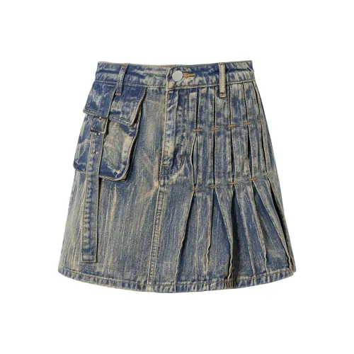 CHICPARK Denim Short Skirts Women's