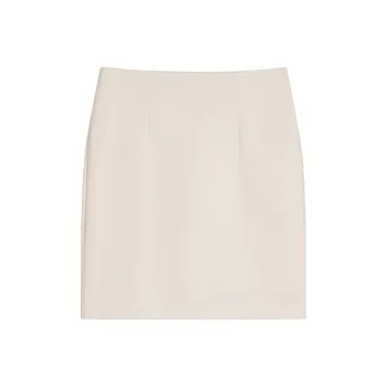 AHDO Casual Short Skirts Women's White