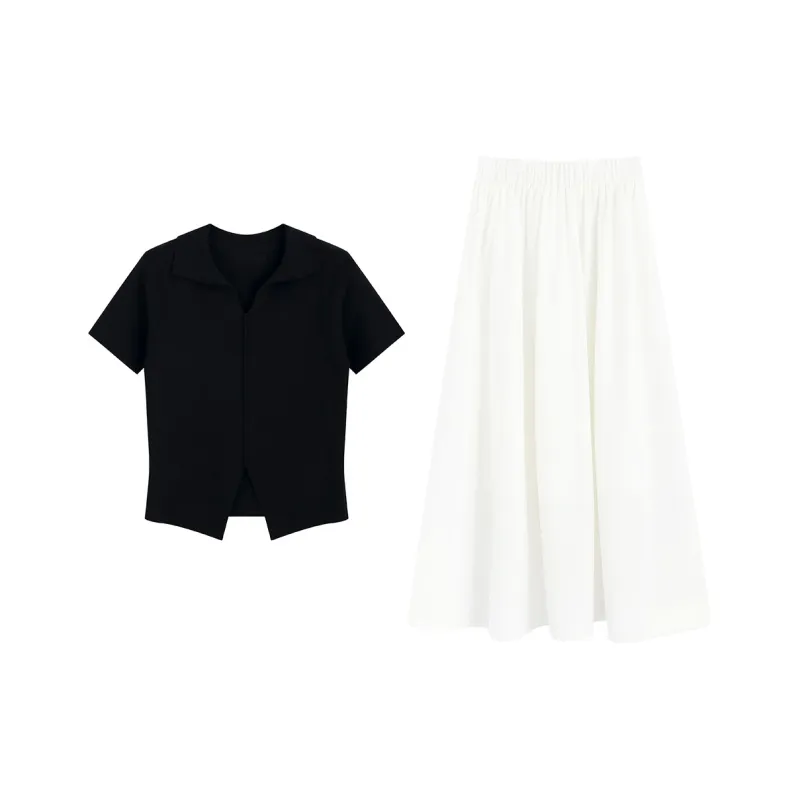 Pa33word Two Piece Skirt Sets Women's-0