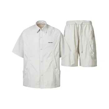 HOKLV Shirt Matching Set Unisex