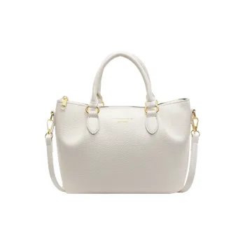 TOUTSEUL YOLO PU Handbag Women's Ecru Black/Coffee/Pink/Brown