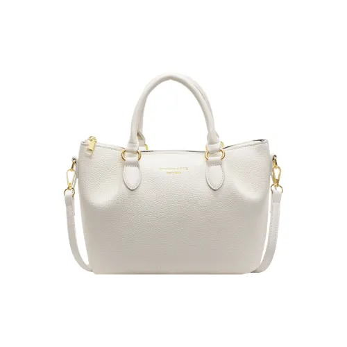 TOUTSEUL YOLO PU Handbag Women's Ecru Black/Coffee/Pink/Brown