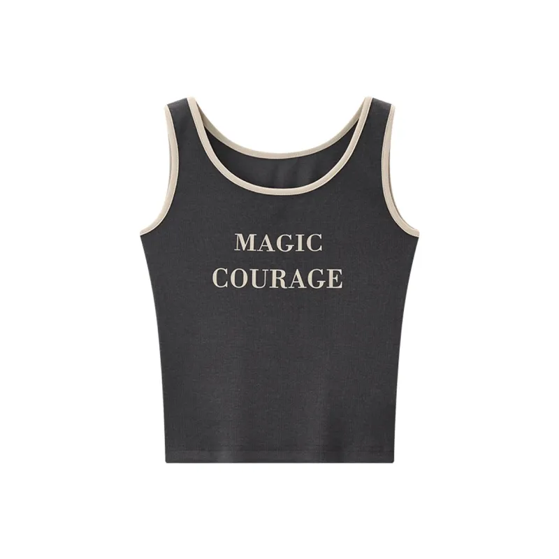 KUHNMARVIN Tank Tops Women's Dark Gray-0