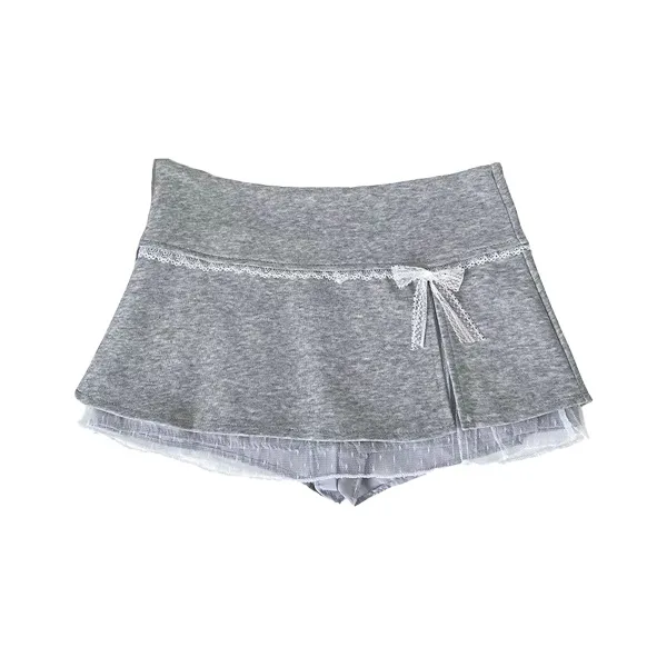 Aghr Casual Short Skirts Women's-0