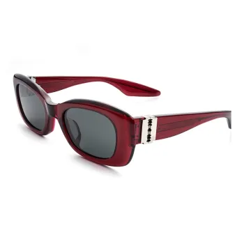 THE OWNER Plate Frame Rectangular Sunglasses Unisex