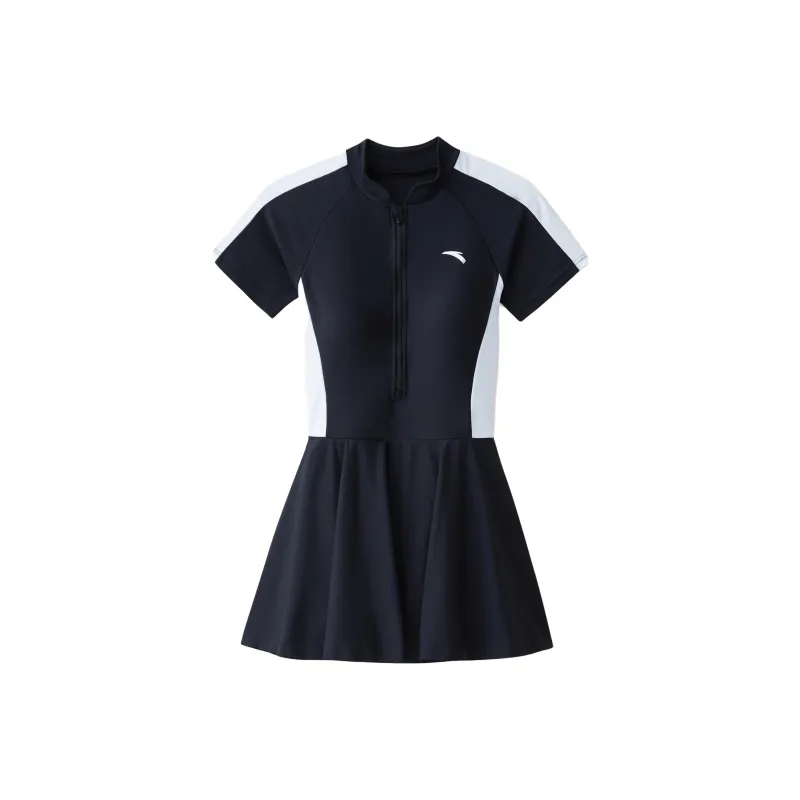 Anta One-piece Swimsuit Women's Black-0