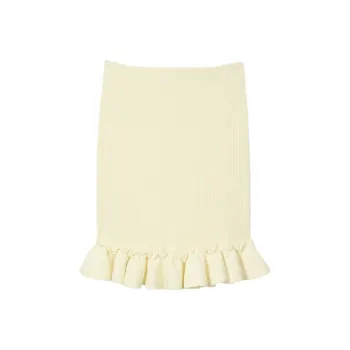 Sandro Peplum hem Midi Skirt