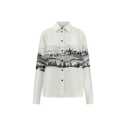 FERRAGAMO FW25 Shirt Women's White