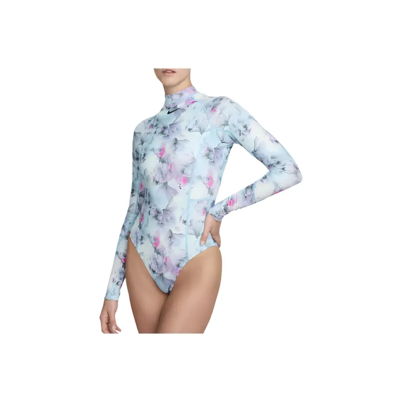 Nike Swim Hydralock Fus One-piece Swimsuit Women's Aquarius Blue-0