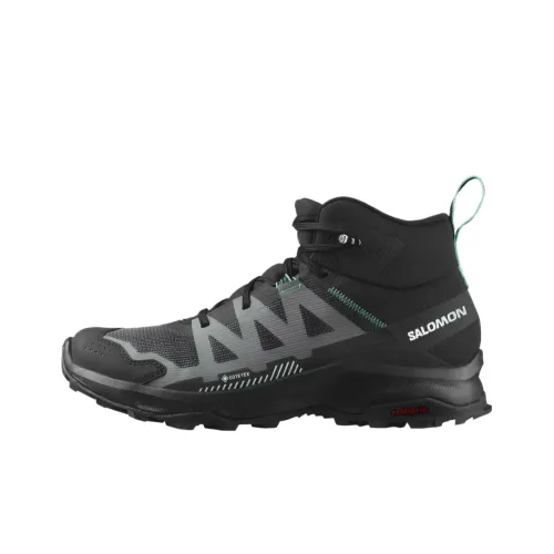 SALOMON Gore Te Mid Top Hiking Shoes Women's Black