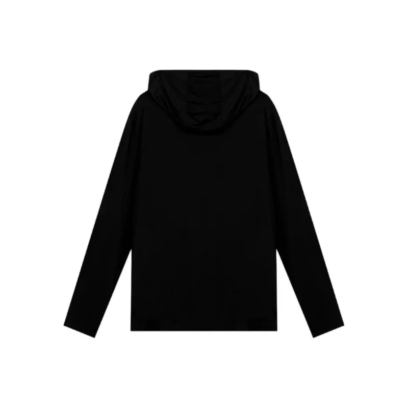 QIAODAN Breathable, Abrasion Resistant, UV Protection Sun Protection Clothing Men's Black-1