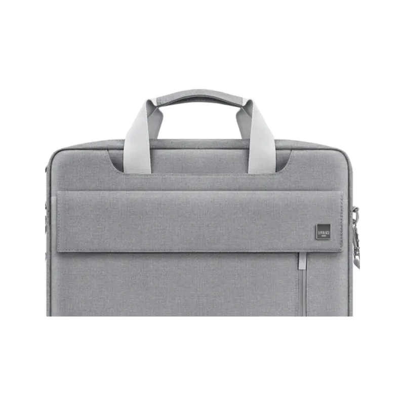 BUBM Polyester Laptop Bag Unisex Gray/Black-5