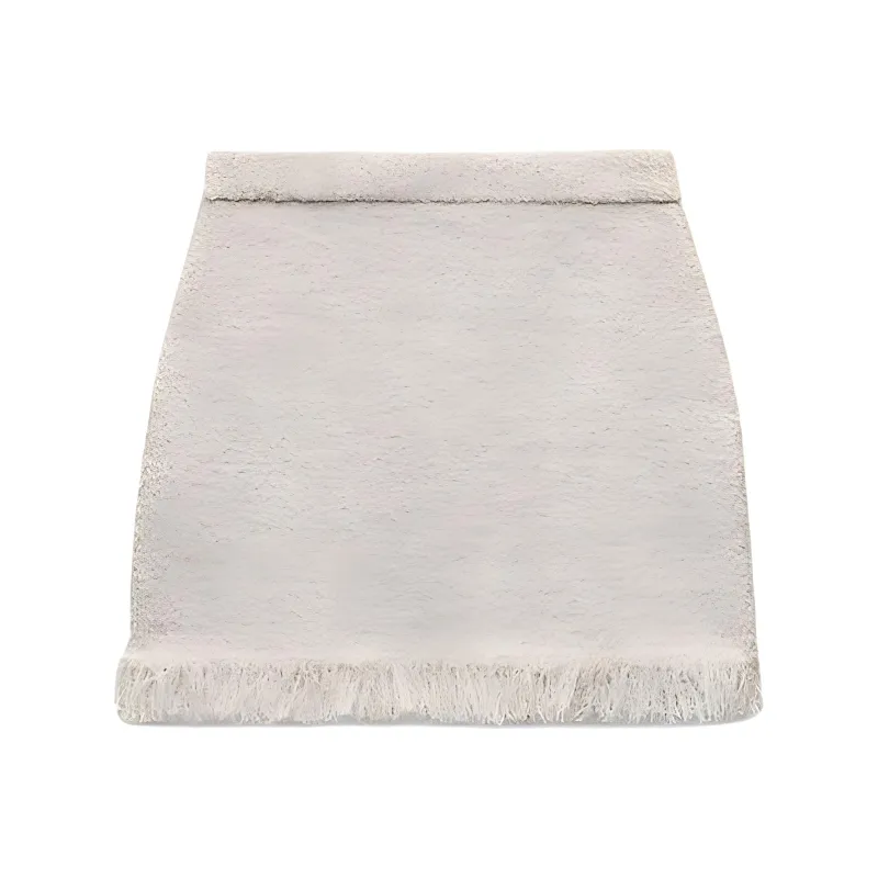 ZARA Casual Short Skirts Women's Raw White-0
