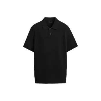 ZARA Polo Shirts Men Black