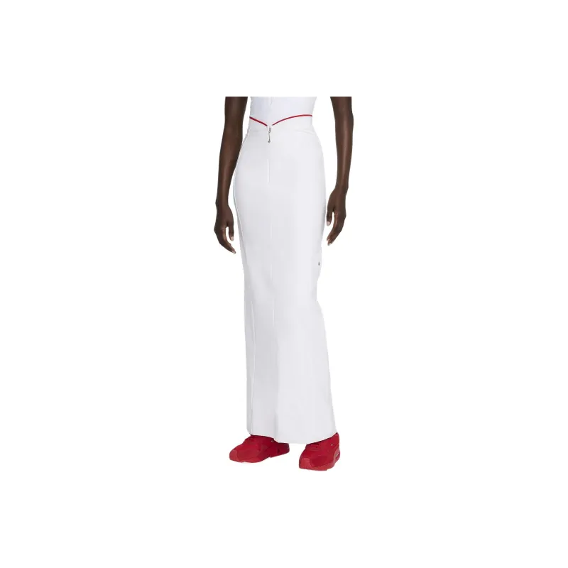 Jacquemus X Nike Long Skirt Asia Sizing White-0