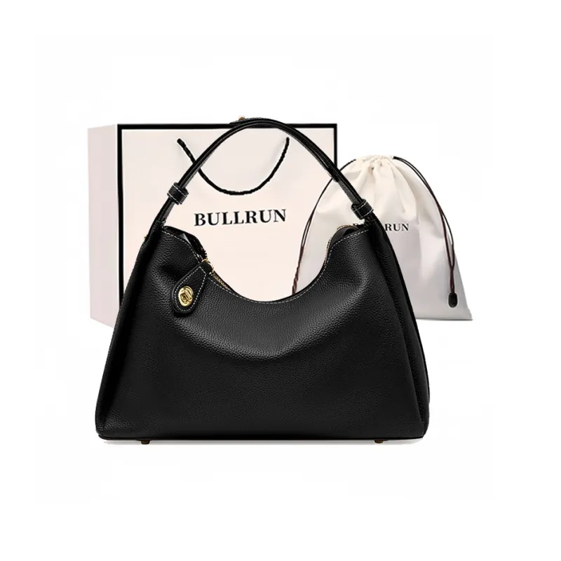 Bullrun Cow Leather Portable Crossbody Bag, Shoulder Bag Women's Multicolor-3