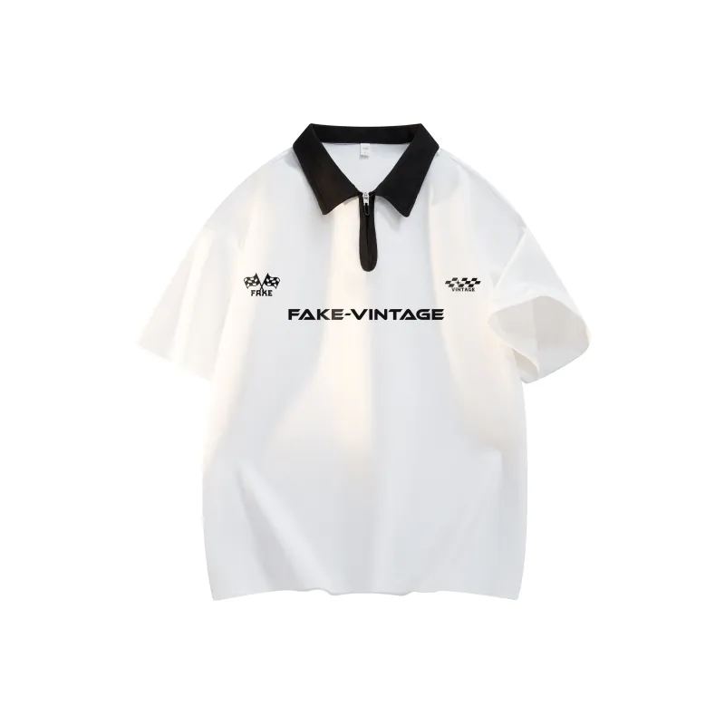 FAKE VINTAGE Polo Shirts Unisex-7