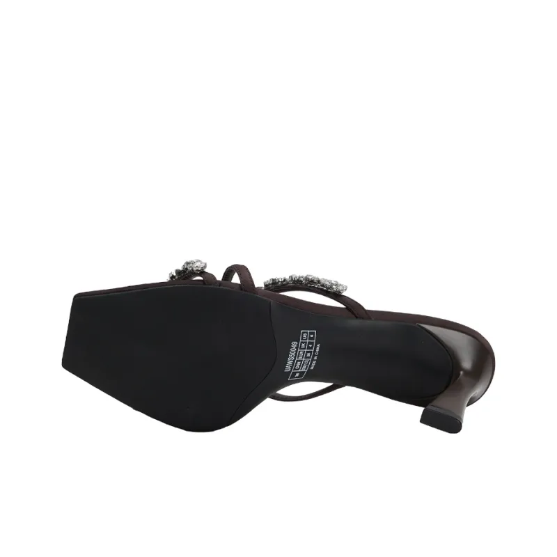URBAN REVIVO Abrasion Resistant, Odor Resistant Slide Slippers Women's-7