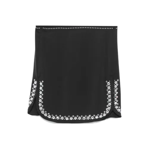 Paco Rabanne Studded hem Mini Skirt