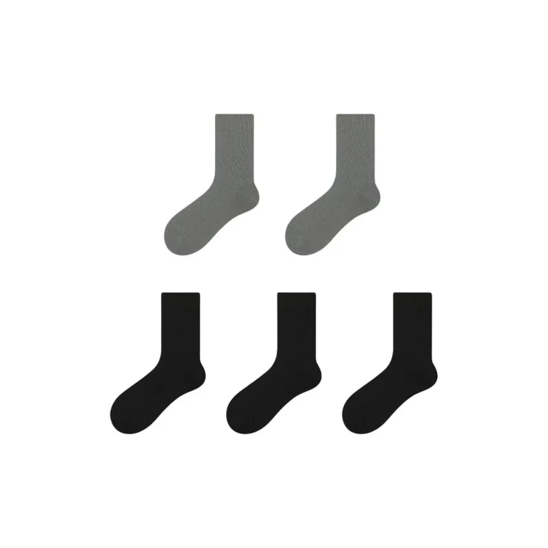 LUYOUYE Mid Calf Socks Men's 5 Pack-12