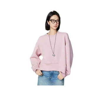 MEIYANG Sweatshirts Women's Black, Comfortable Thin Fleece, This Style Is Not Eligible For Member Discounts