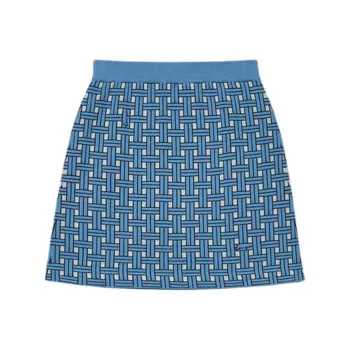 KENZO SS25 Casual Short Skirts Women's Sky Blue