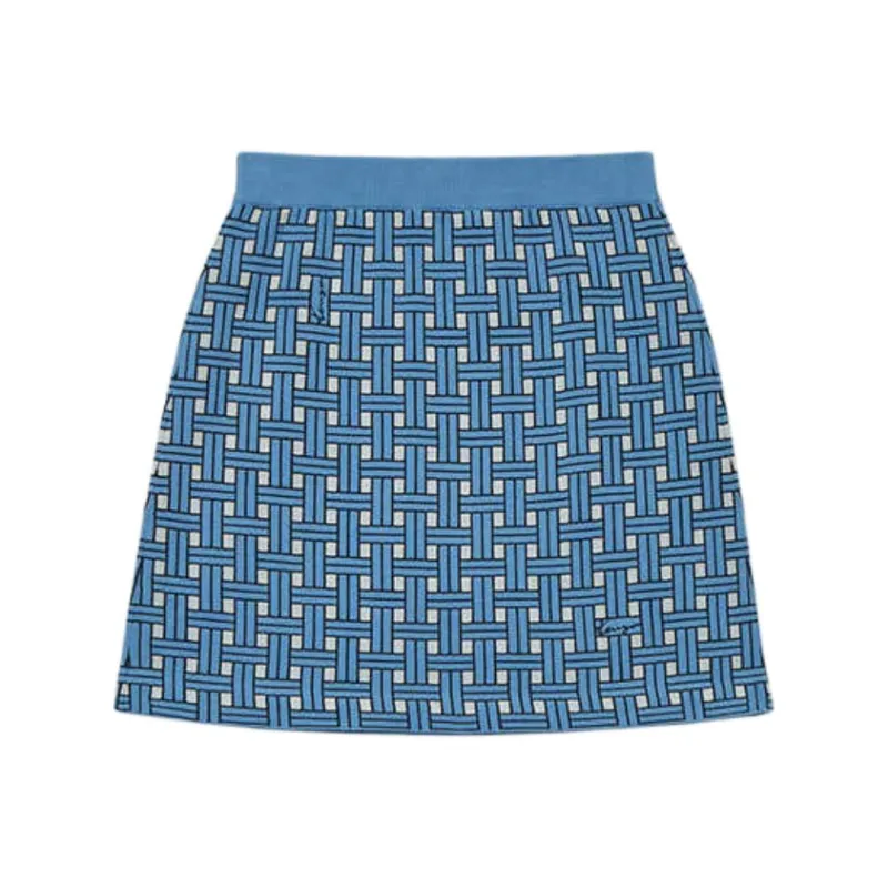 KENZO SS25 Casual Short Skirts Women's Sky Blue-0