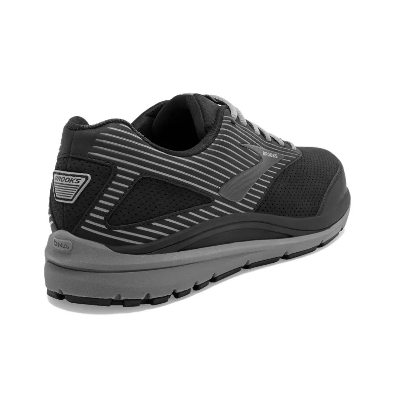 Brooks Anti Slip Wear Resistant Low Top Casual Running Shoes Men's Black-3