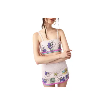 FREE PEOPLE Oceanus Tallulah Co-Ord Skirt Set Women's Multi/Multicolor