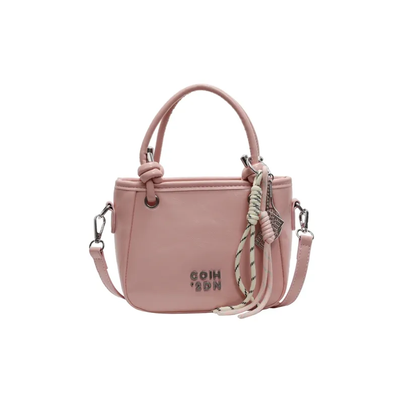 TOUTSEUL YOLO PU Crossbody One Shoulder Handbag Women's Ancora Red/Ecru/Silver/Black/Pink-20