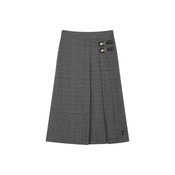 Teenie Weenie Casual Short Skirts Women's Gray