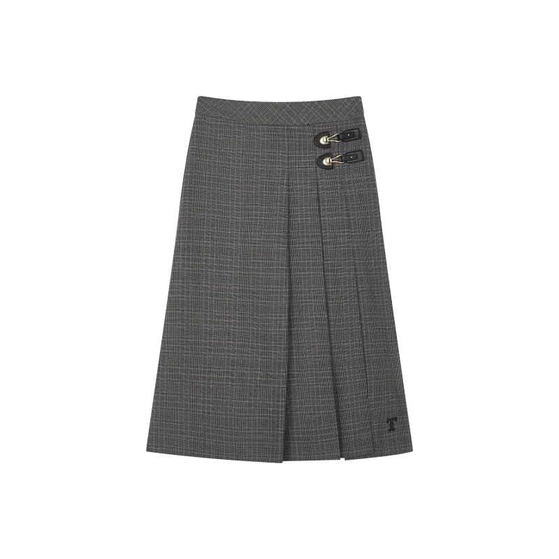 Teenie Weenie Casual Short Skirts Women's Gray-0