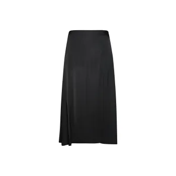 JIL SANDER Midi Satin Skirt