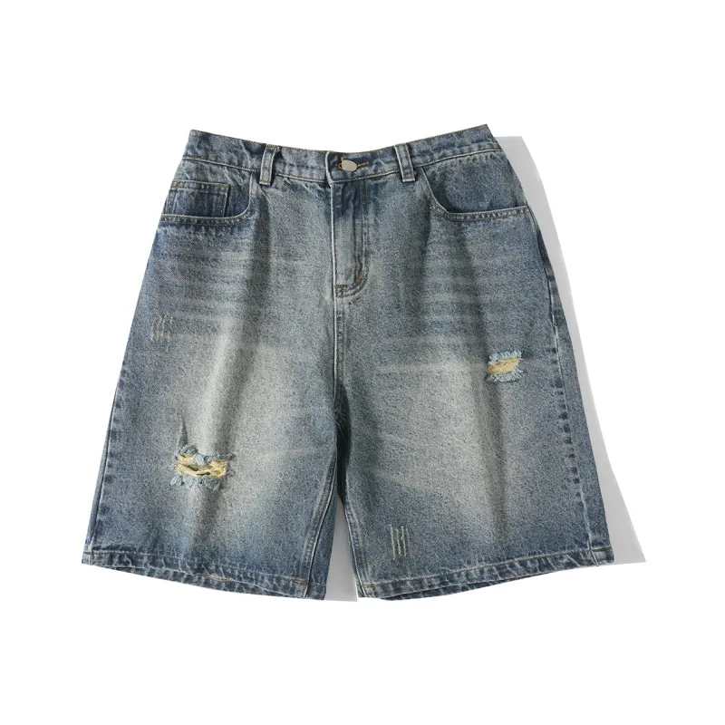 DIDTEK Denim Shorts Women's Yellow Mud-8