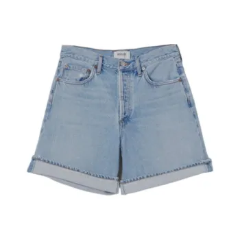 AGOLDE Dame High waisted Denim Shorts