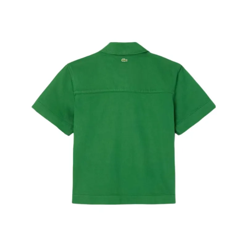 LACOSTE Polo Shirt Women's Green-1