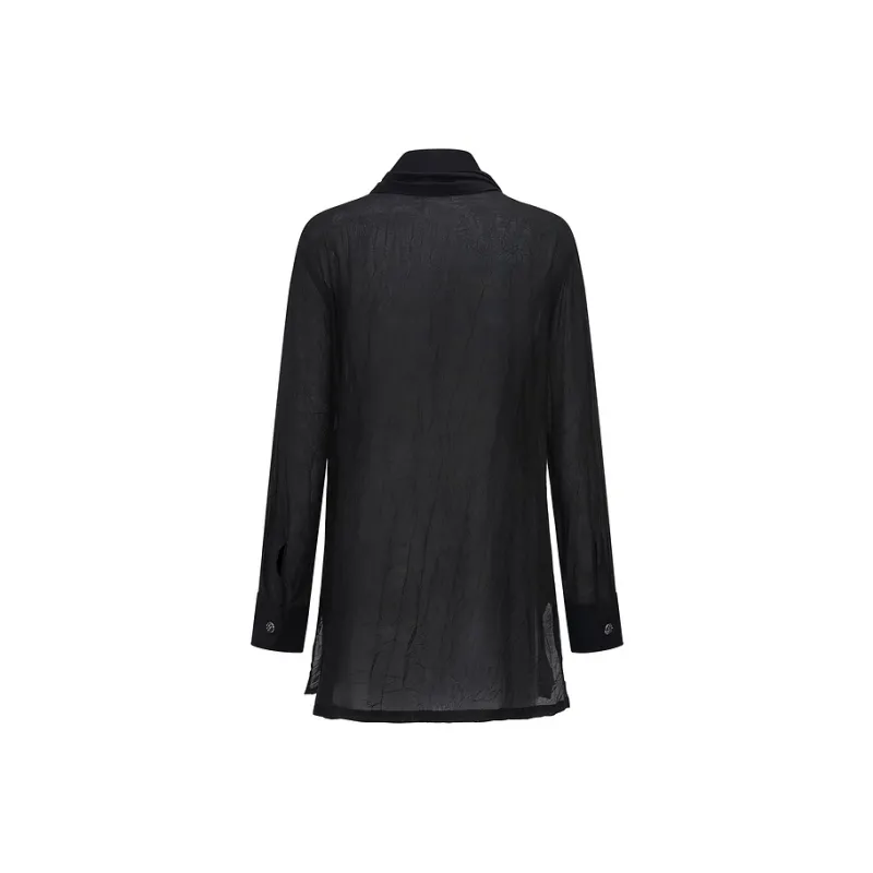 Yohji Yamamoto Shirts Women's Black-1