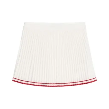 ZARA Casual Short Skirts Women's Frosted White