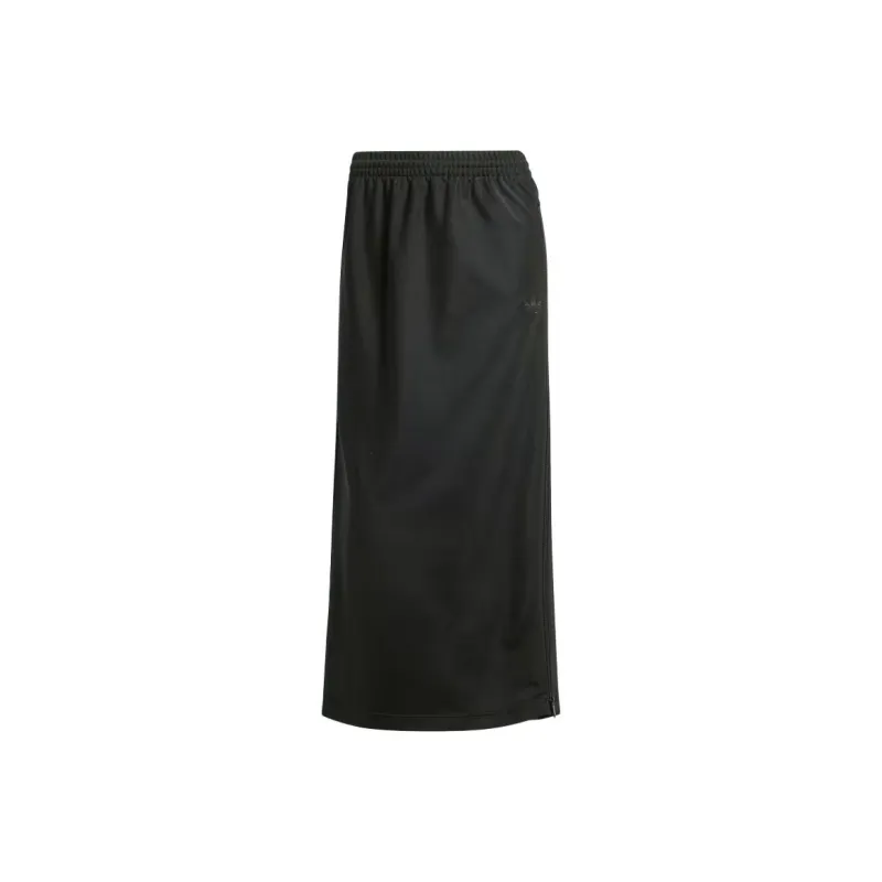Adidas Casual Long Skirts Women's Black-0