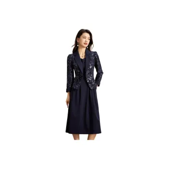 Mylan Skirt Set Women's Navy Blue