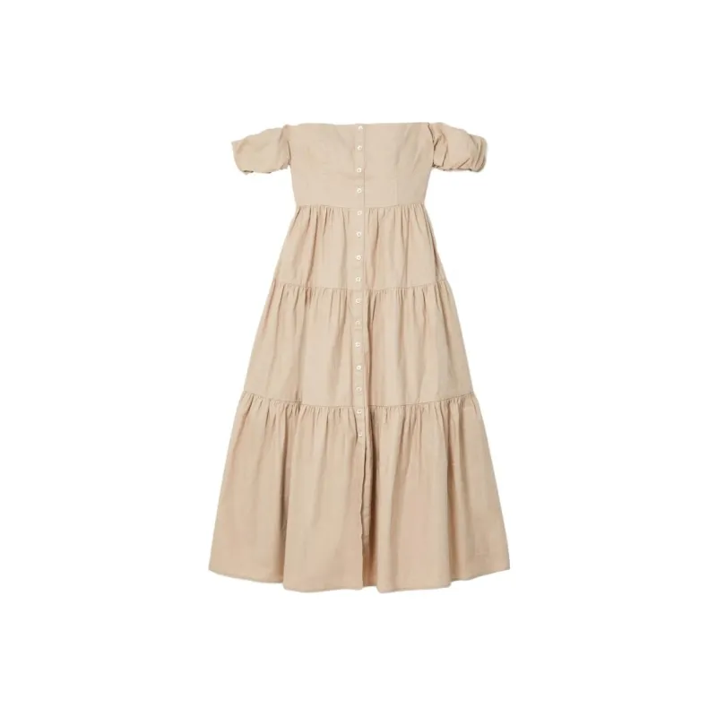 Staud Evening Dresses Women's Light Umber-0