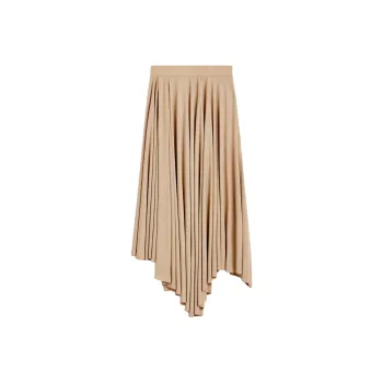 SCANLAN THEODORE Tinsel Drape Skirt Casual Long Skirts Women's CHAMPAGNE/Champagne