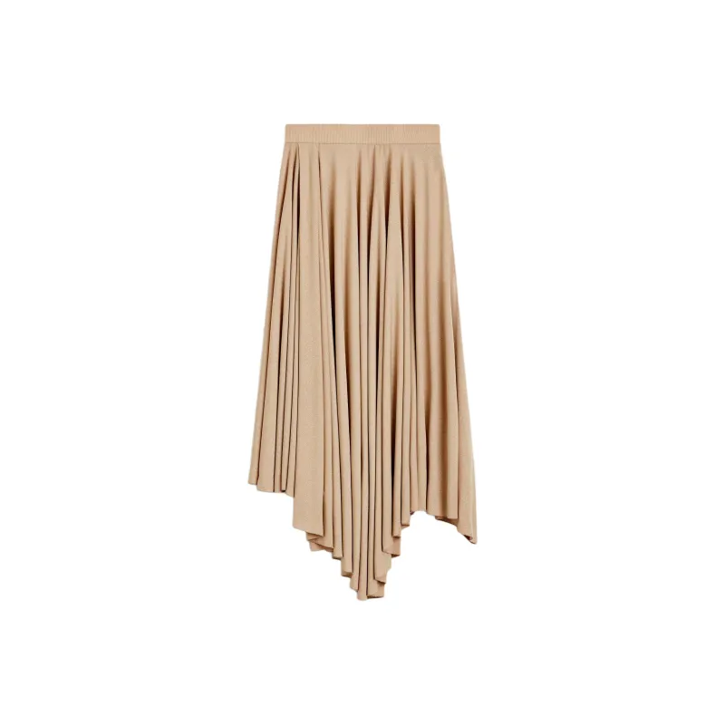 SCANLAN THEODORE Tinsel Drape Skirt Casual Long Skirts Women's CHAMPAGNE/Champagne-0
