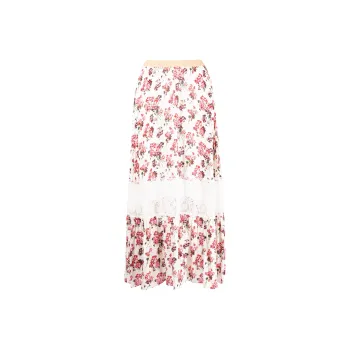 Antonio Marras Maxi Floral lace Skirt