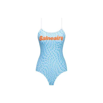 BALNEAIRE Fashion Tour Collection One Piece Swimsuits Women's Twisted Monogram