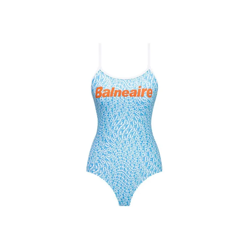 BALNEAIRE Fashion Tour Collection One Piece Swimsuits Women's Twisted Monogram-0
