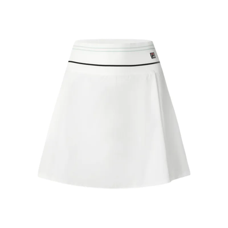 FILA Casual Short Skirts Women's Starlight White-0