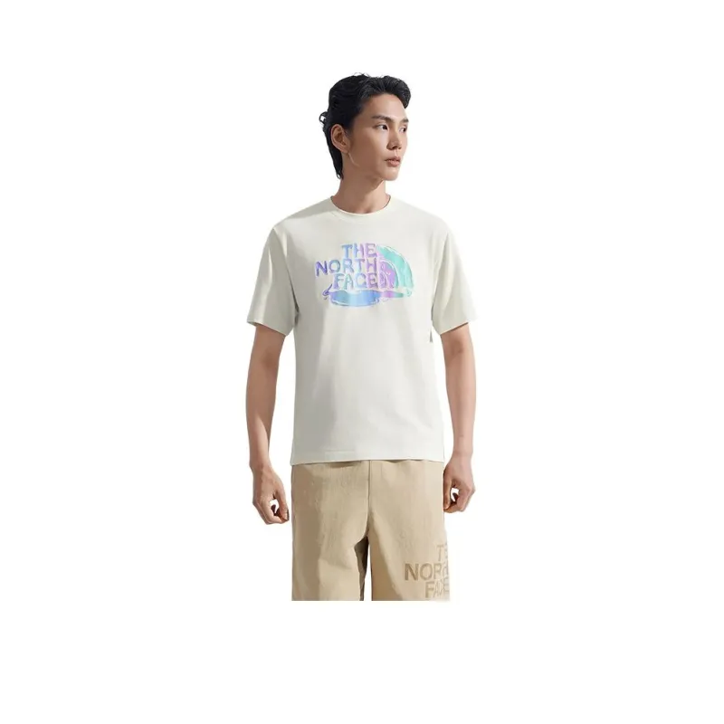 THE NORTH FACE T Shirt Unisex Dune White-2